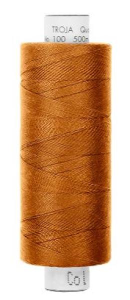 Nähgarn Troja Allesnäher 500 m 100% Polyester Fb. 178 bernstein